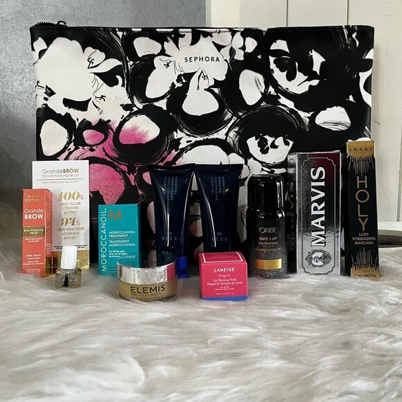 Sephora Other - NEW Sephora Best of Beauty Luxe Makeup Grooming Holy Grail 11 pc Bundle NIP